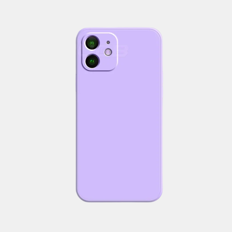 Étui En Silicone Liquide Souple Et Résistant Pour iPhone 11 12 Et 13 Mobile Phone Cases Electro Paris Violet iPhone 13 Pro