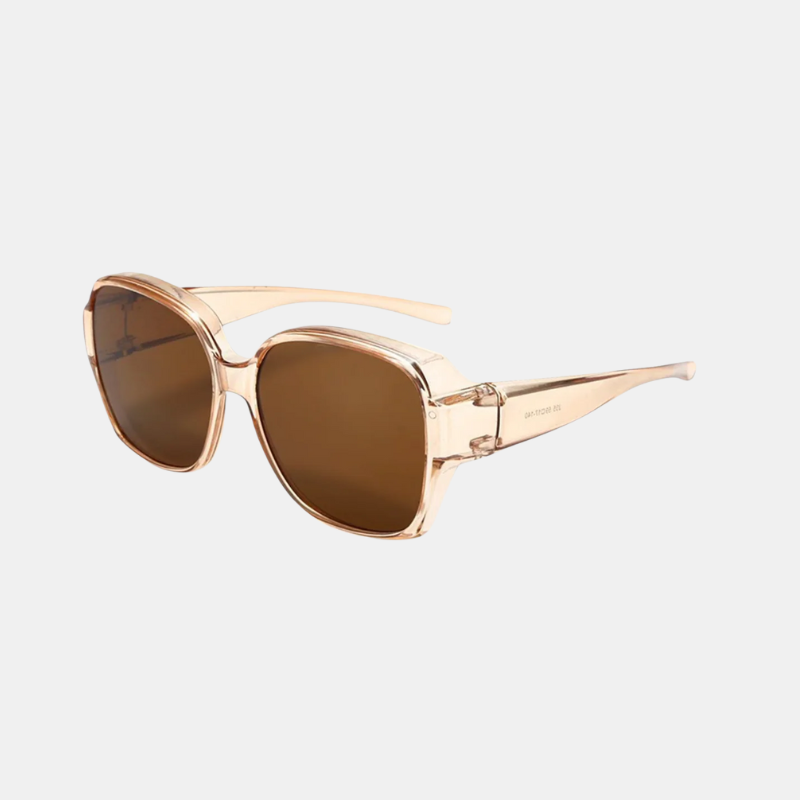 Lunettes De Soleil À Clip Magnétique Haute Qualité Pour Brillants Avec Protection UV400 Et Vision Claire Sunglasses Electro Paris Beige / Pro