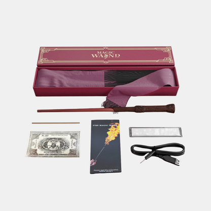 Baguette Magique À Effets De Flammes Pour Cosplay Et Spectacles De Magie Magic wand Electro Paris Harry