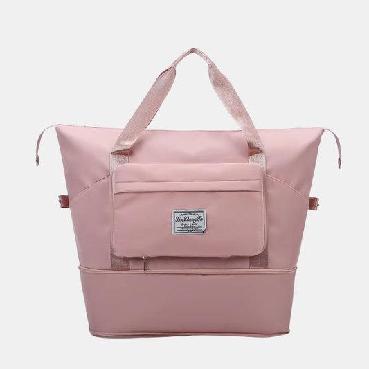 Sac De Voyage Spacieux Et Pliable Avec Compartiments Multiples Et Étanche Hand Bag Electro Paris Rosa