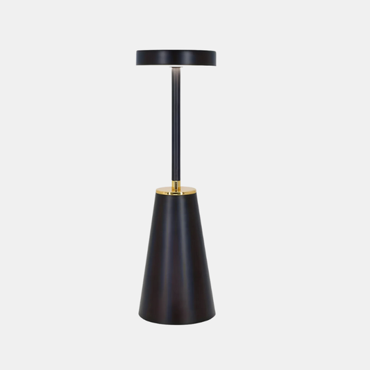 Lampe De Table Sans Fil Pour Intérieurs Modernes Avec Éclairage Tactile Ajustable Table Lamps Electro Paris Noir