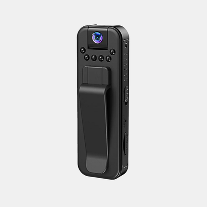 Mini Caméra WiFi 1080P Avec Vision Nocturne Et Connexion Mobile Pour Usage Intérieur Et Extérieur Mini Camera Electro Paris Noir