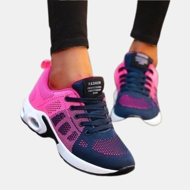 Chaussures De Marche Respirantes Pour Femmes Avec Soutien Confortable Et Semelle Légère Women’s Shoes Electro Paris Rosa Bleu 35