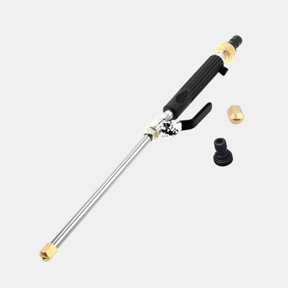 Nettoyeur Haute Pression Universel Pour Tuyau De Jardin – Accessoire Pour Nettoyage Puissant Des Espaces Extérieurs Pressure washer Electro Paris Noir