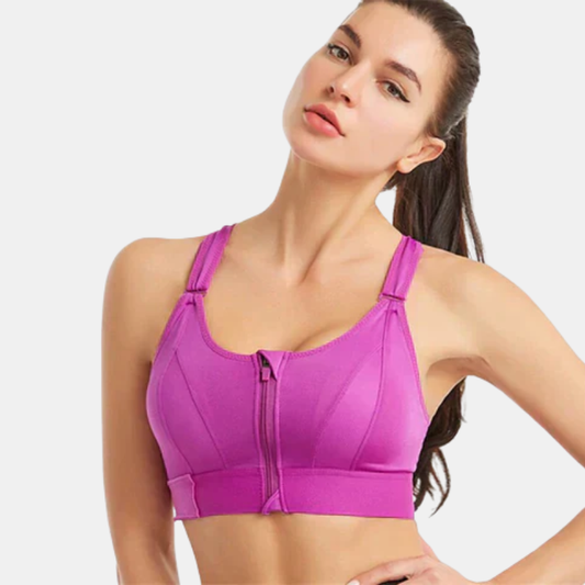 Soutien-Gorge De Sport Maintien Total Et Confort Absolu Pour Un Entraînement Sans Douleur Bras Electro Paris Violet S