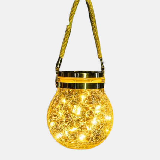 Lanterne Solaire En Verre Pour Jardin Et Extérieur Avec Capteur Crépuscule À Aube Et LED Écologique Outdoor Lights Electro Paris Transparent