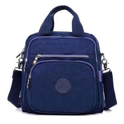 Sac Bandoulière 4-en-1 Polyvalent Pour Femme Avec Design Élégant Et Modulable Cross Body Bags Electro Paris Bleu foncé