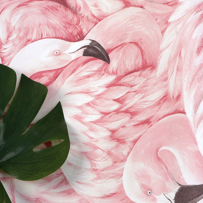 Rouleau de Papier Peint Tropical Flamant Rose – Décoration Vibrante pour Chambre de Fille Décor Electro Paris