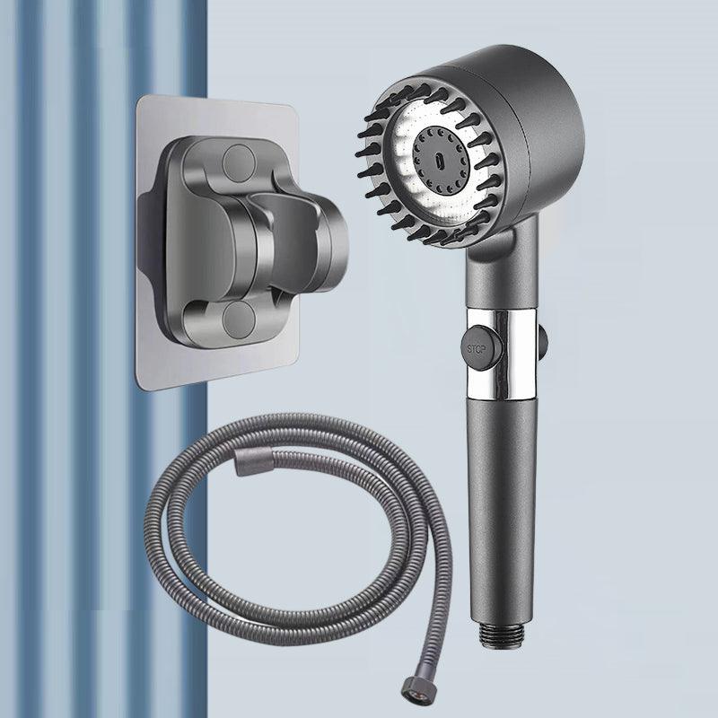Pommeau De Douche Haute Pression À Jet Turbo Pour Expérience Spa Et Confort Quotidien Shower head Electro Paris Pomme de douche + tuyau de 1.5 m + bâton de colle