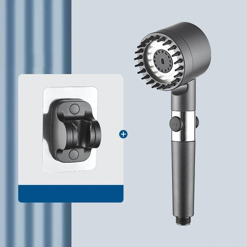 Pommeau De Douche Haute Pression À Jet Turbo Pour Expérience Spa Et Confort Quotidien Shower head Electro Paris Pomme de douche + bâton de colle