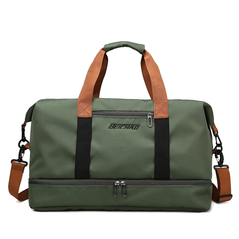 Sac De Sport Multifonction Avec Compartiment À Chaussures Et Espace Pour Vêtements Mouillés Black Friday Deal Travel bag Electro Paris