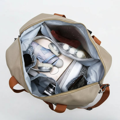 Sac De Sport Multifonction Avec Compartiment À Chaussures Et Espace Pour Vêtements Mouillés Black Friday Deal Travel bag Electro Paris