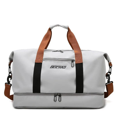 Sac De Sport Multifonction Avec Compartiment À Chaussures Et Espace Pour Vêtements Mouillés Black Friday Deal Travel bag Electro Paris