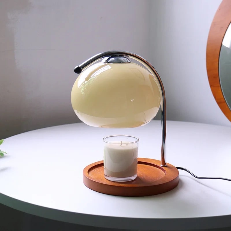 Lampe Vintage Inspirée Bauhaus – Éclairage Rétro Classique Lamp Electro Paris Blanc
