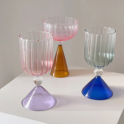 Verres à Cocktail Colorés Vibrants – Vaisselle Festive et Amusante Glass Electro Paris