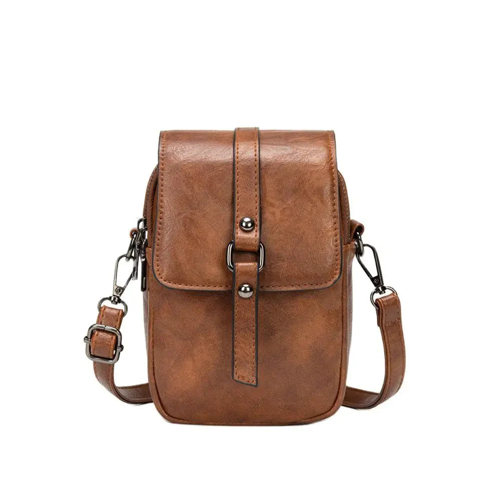 Sac en Cuir Pour Femme – Élégance Vintage et Fonctionnalité Moderne Women's bag Electro Paris