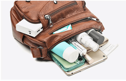 Sac En Cuir Pour Femme – Charme Vintage et Douceur Naturelle Women's bag Electro Paris