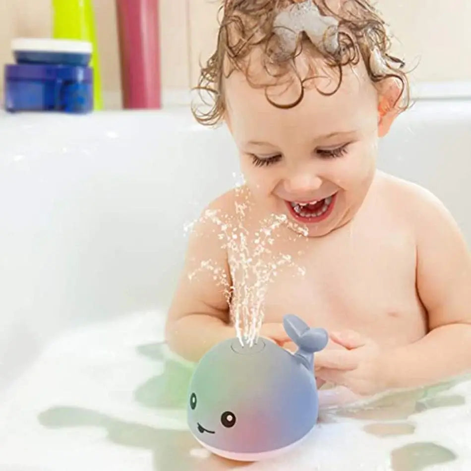 Jouet de Bain Baleine Arroseur d’eau – Jeu De Pulvérisation d’eau LED Pour Bébés Toys & Games Electro Paris