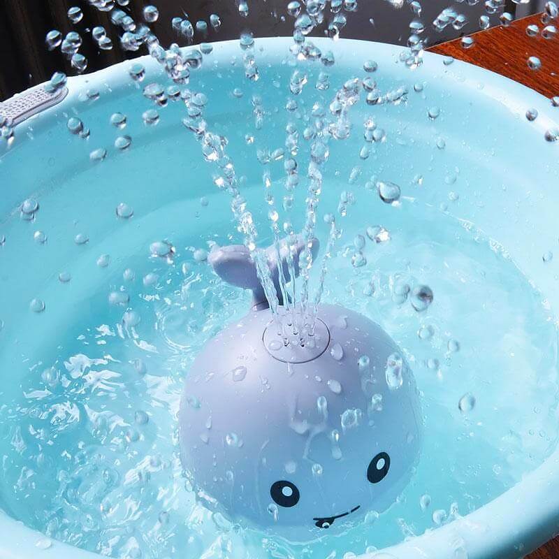 Jouet de Bain Baleine Arroseur d’eau – Jeu De Pulvérisation d’eau LED Pour Bébés Toys & Games Electro Paris